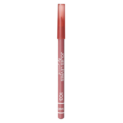 Vivienne Sabo Jolies Levres Lip Pencil 202 Cool Dark Rose - Precise Definition &amp; Long-Lasting Wear