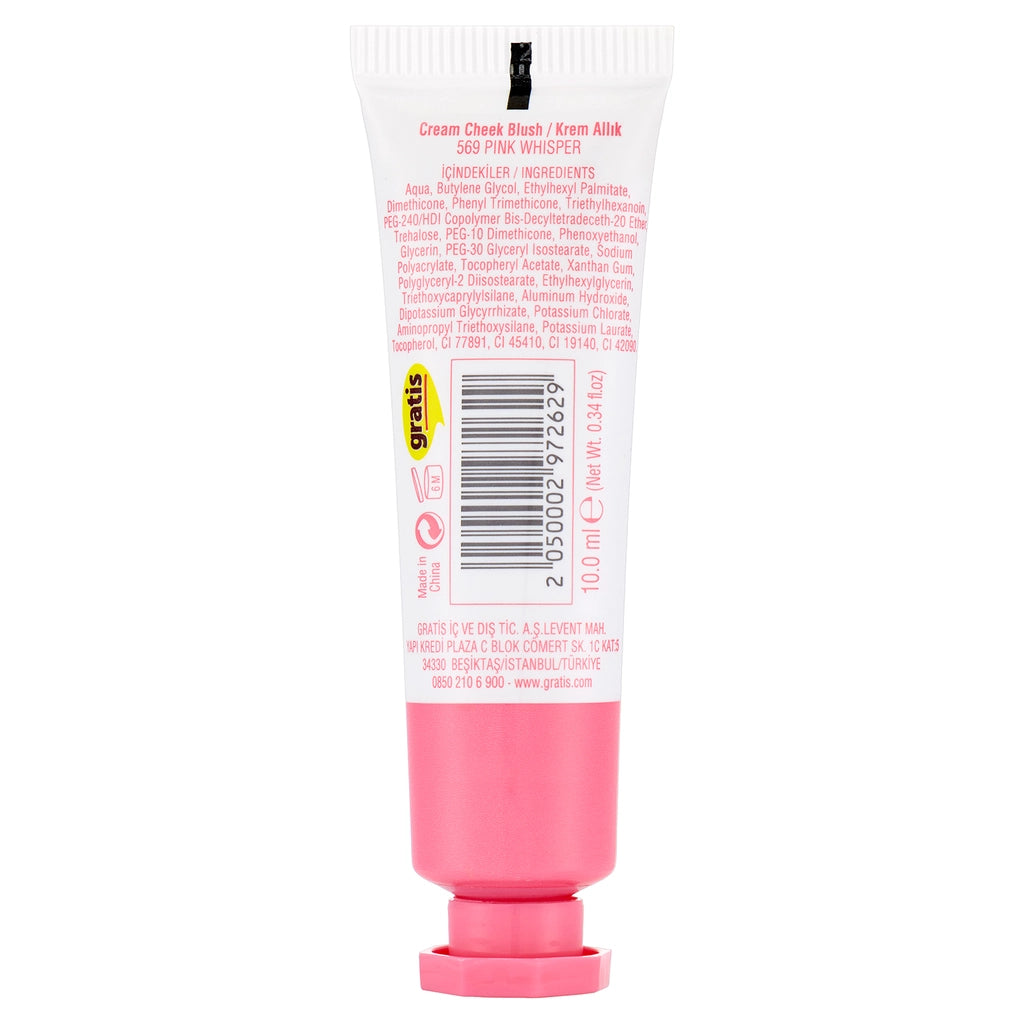 Beaulis Bloom It Cream Blush 569 Pink Whisper