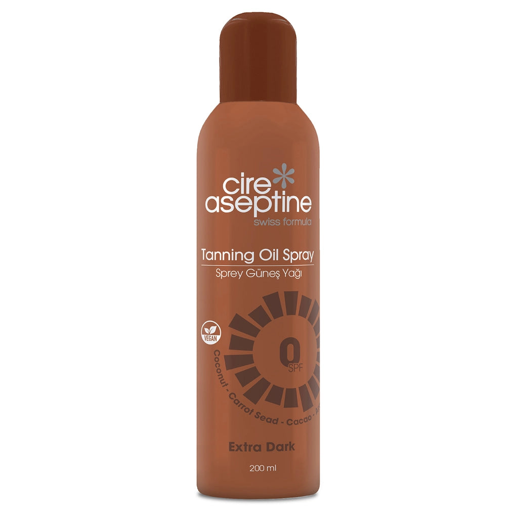 Cire Aseptine Transparent Aerosol Spray Sun Oil 0 SPF 200 ml