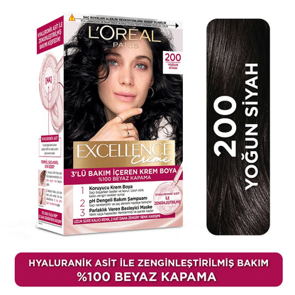 Loreal Paris Excellence Creme Hair Dye - 7.3 Golden Auburn