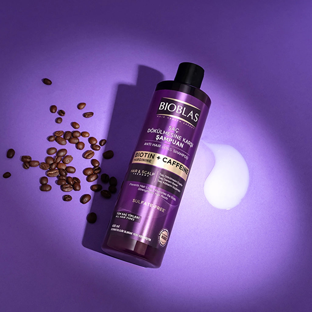 Bioblas Biotin &amp; Caffeine Shampoo 400 ml