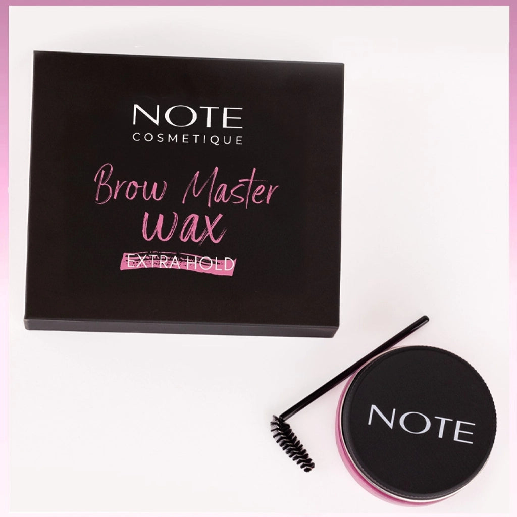 Note Brow Master Wax Extra Hold Eyebrow Mascara