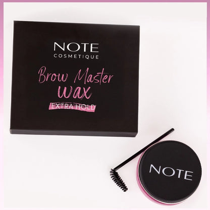 Note Brow Master Wax Extra Hold Eyebrow Mascara