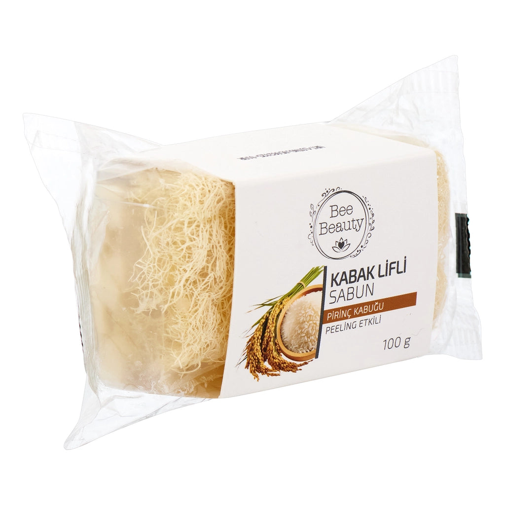 Bee Beauty Pumpkin Fiber Soap Rice Peel 100 gr