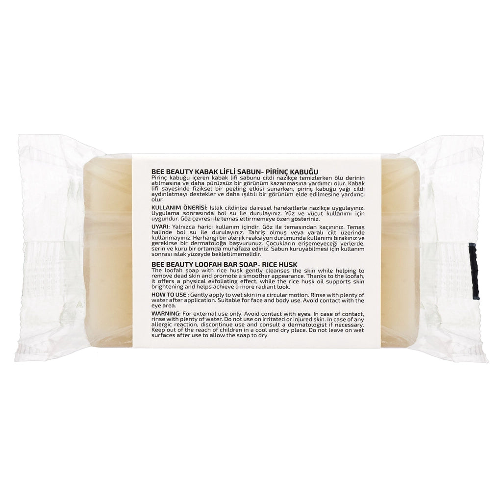 Bee Beauty Pumpkin Fiber Soap Rice Peel 100 gr