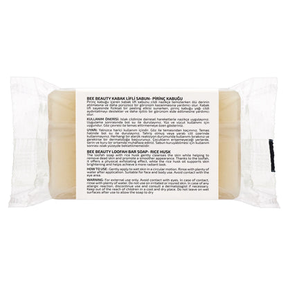Bee Beauty Pumpkin Fiber Soap Rice Peel 100 gr