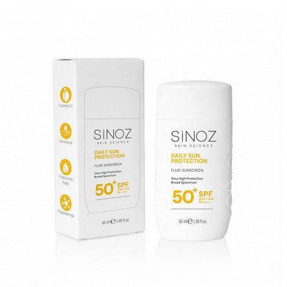 Sinoz Daily Use SPF50+ Fluid Sun Cream 50 ml