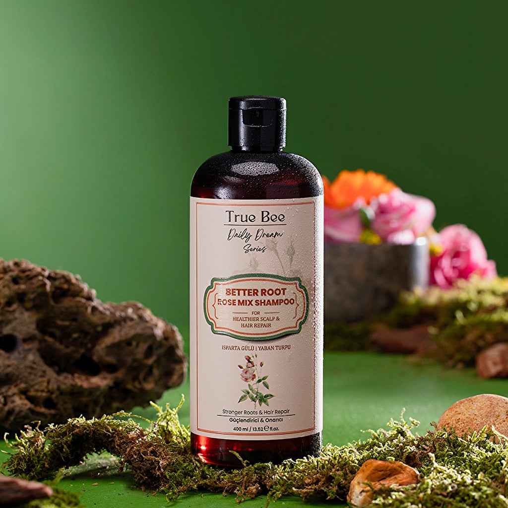 True Bee Daily Dream Rose Shampoo Rose Shampoo Strengthened with Horseradish 400 ml