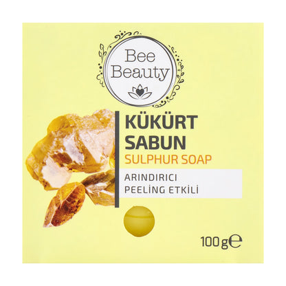 Bee Beauty Sulfur Soap Bar 100 gr