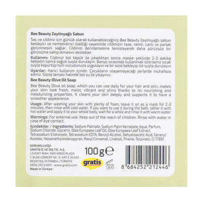 Bee Beauty Olive Oil Soap Bar 100 gr