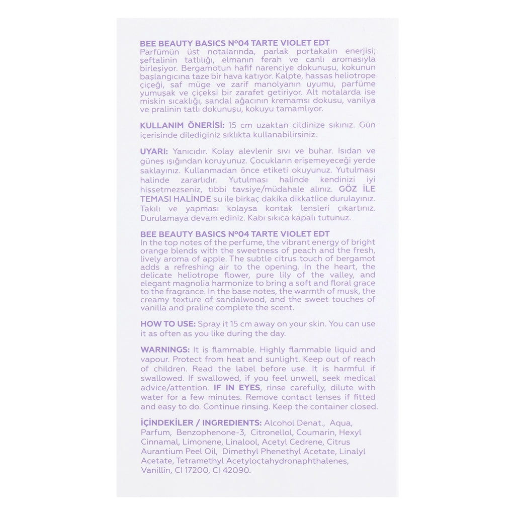 Bee Beauty Basics EDT Women&