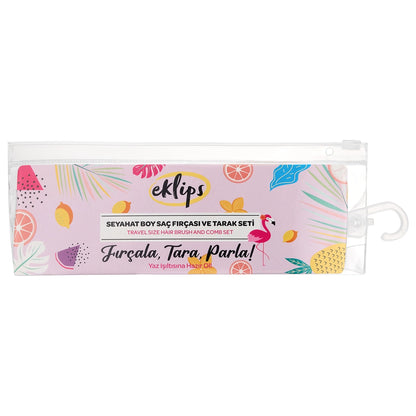 Eklips Summer Hair Brush and Comb Set (Assorted)