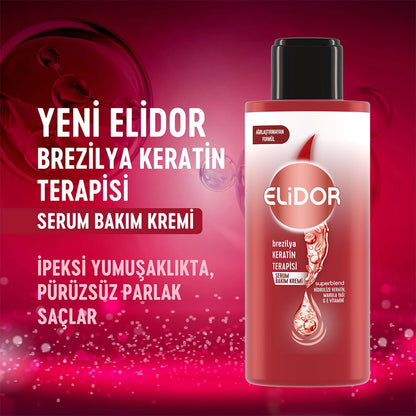 Elidor Brazilian Keratin Therapy Travel Size Serum Care Cream 90 ml