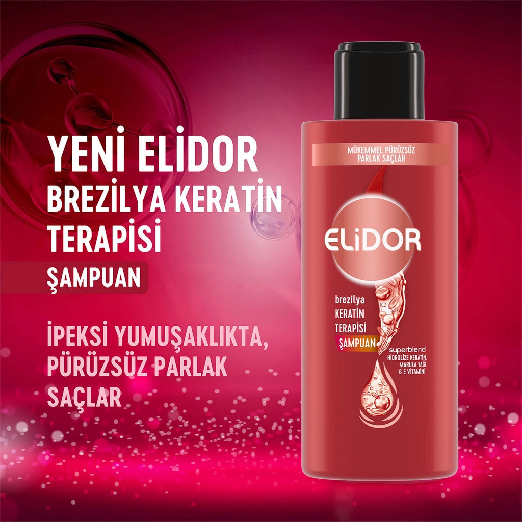 Elidor Brazilian Keratin Therapy Travel Size Shampoo 90 ml