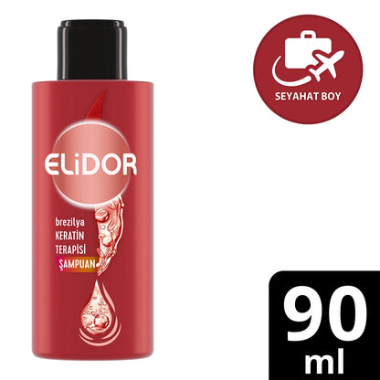 Elidor Brazilian Keratin Therapy Travel Size Serum Care Cream 90 ml