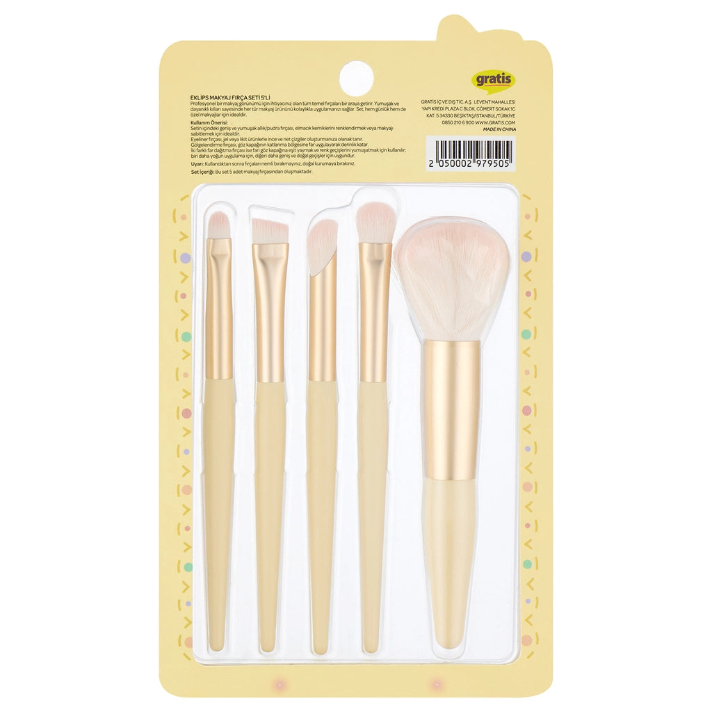Eklips Makeup Brush Set of 5