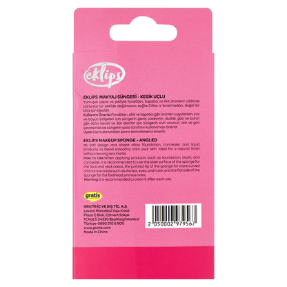 Eklips Makeup Sponge with Cut Tip