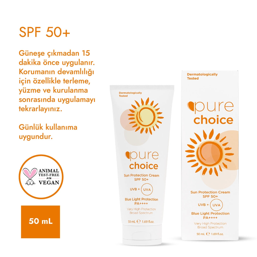Pure Choice Sunscreen Cream 50+SPF 50 ml