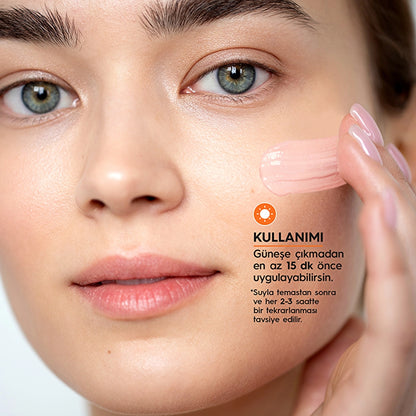 Olalab Brightening Tone Equalizer SPF 50+ High UV Protection Pink Face Sun Cream 50 ml