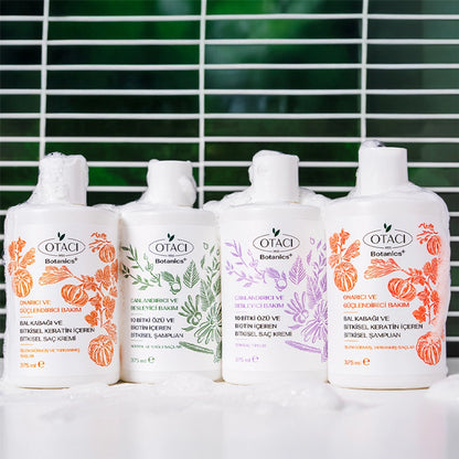 Otacı Botanics+ Revitalizing Herbal Care Shampoo 10 Herbs and Biotin 375 ml