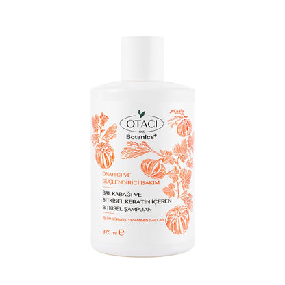 Otacı Botanics+ Repairing and Strengthening Herbal Care Shampoo Pumpkin and Herbal Keratin 375 ml