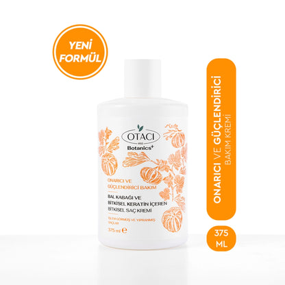 Otacı Botanics+ Repairing and Strengthening Herbal Hair Care Cream Pumpkin and Herbal Keratin 375