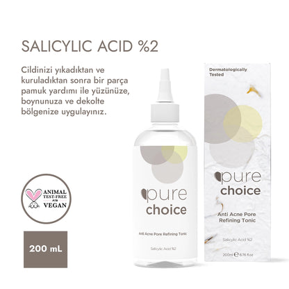 Pure Choice Anti-Acne Pore Firming Tonic 200 ml