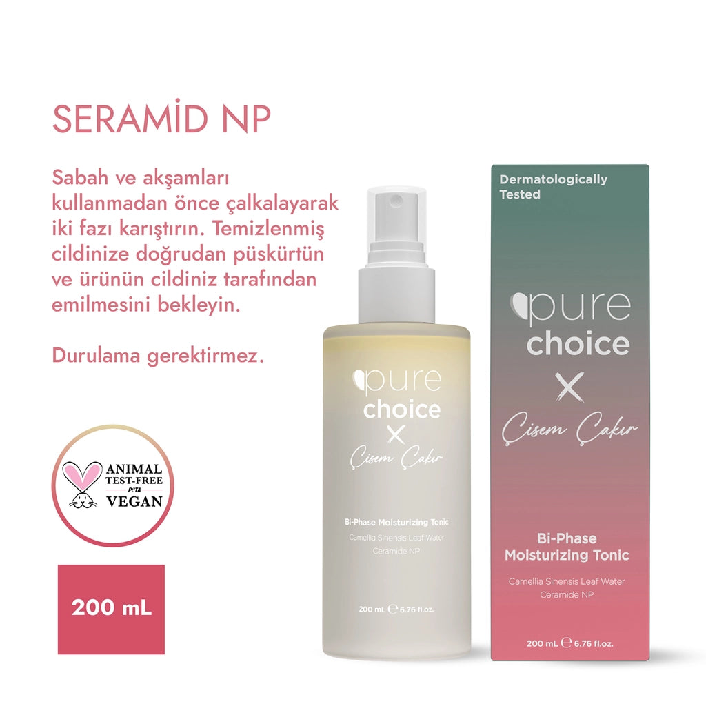 Pure Choice Dual Phase Moisturizing Spray Tonic 200 ml
