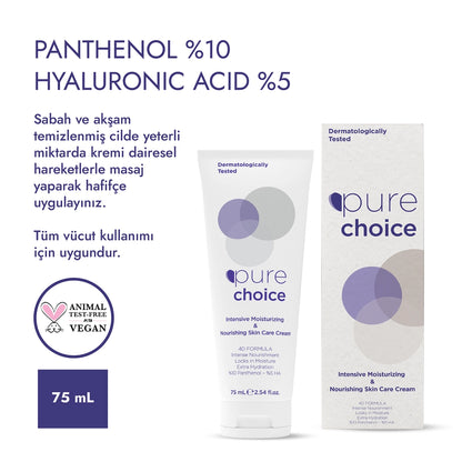 Pure Choice Intensive Moisturizing and Nourishing Skin Care Cream 75 ml
