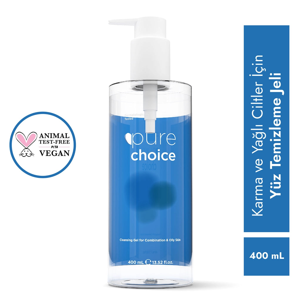 Pure Choice Facial Cleansing Gel for Combination and Oily Skin 400 ml