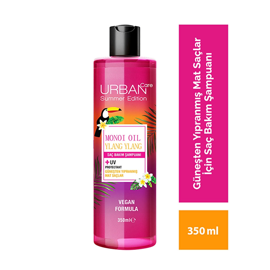 Urban Care Monoi Ylang Ylang Special Hair Care Shampoo for Sun-Damaged Dull Hair 350 ml