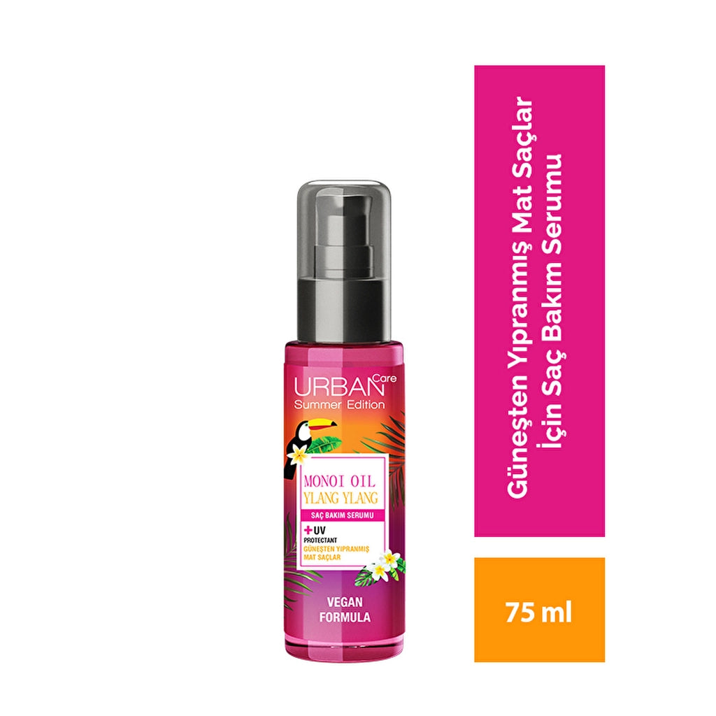 Urban Care Monoi Ylang Ylang Special Care Hair Serum for Sun-Damaged Dull Hair 75 ml