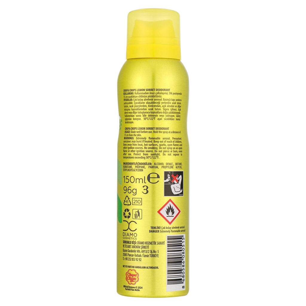 Chupa Chups Lemon Sorbet Women&