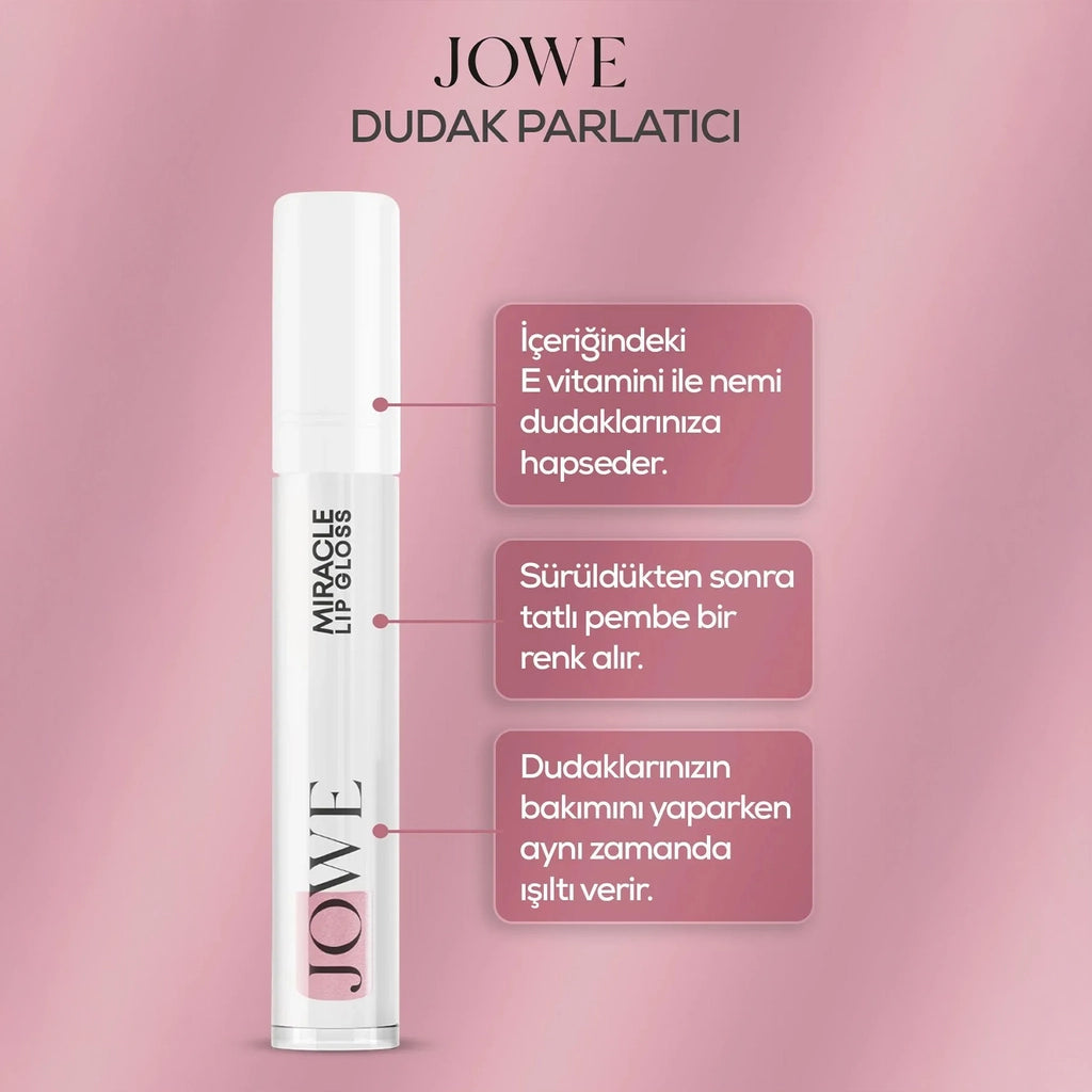 Jowe Miracle Lip Gloss Color Changing Lip Gloss 6 ml