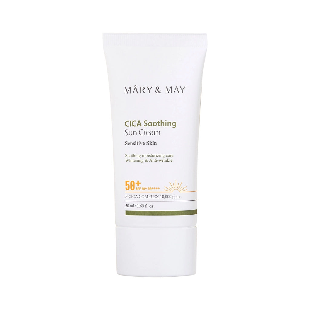 Mary &amp; May Vegan Cica Content 50+SPF PA++++ Facial Sunscreen 50 ml