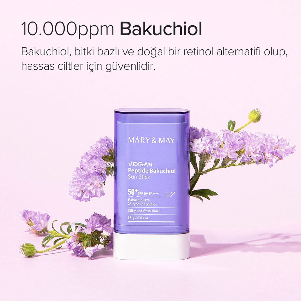 Mary &amp; May 50+SPF Stick Sunscreen with Bakuchiol 18 gr