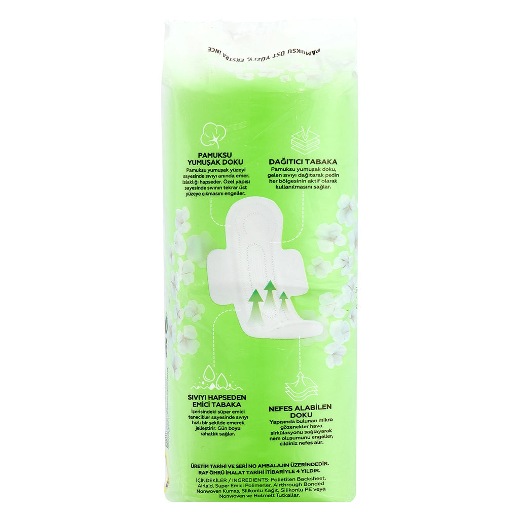 Benri Ultra Pad Cotton Normal 24 Pcs