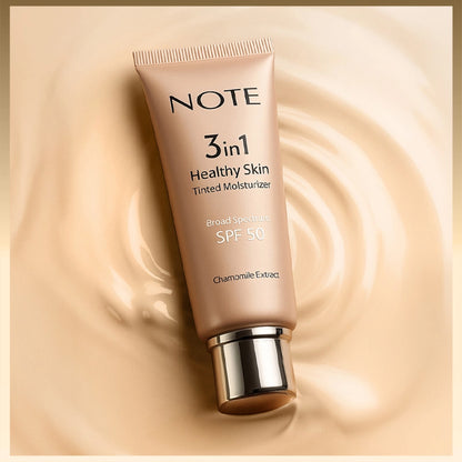 Note 3 in 1 Tinted Moisturizer Foundation 00 Light