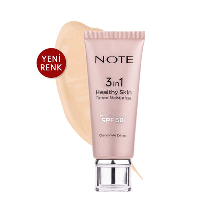 Note 3 in 1 Tinted Moisturizer Foundation 00 Light