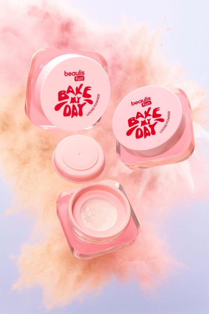 Beaulis Fun Bake My Day Loose Powder 108 Nude Transparent