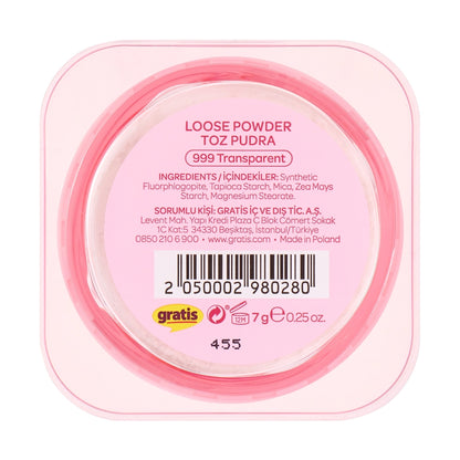Beaulis Fun Bake My Day Loose Powder 999 Transparent