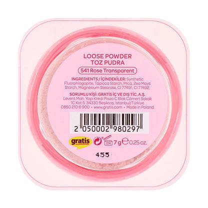 Beaulis Fun Bake My Day Loose Powder 541 Rose Transparent