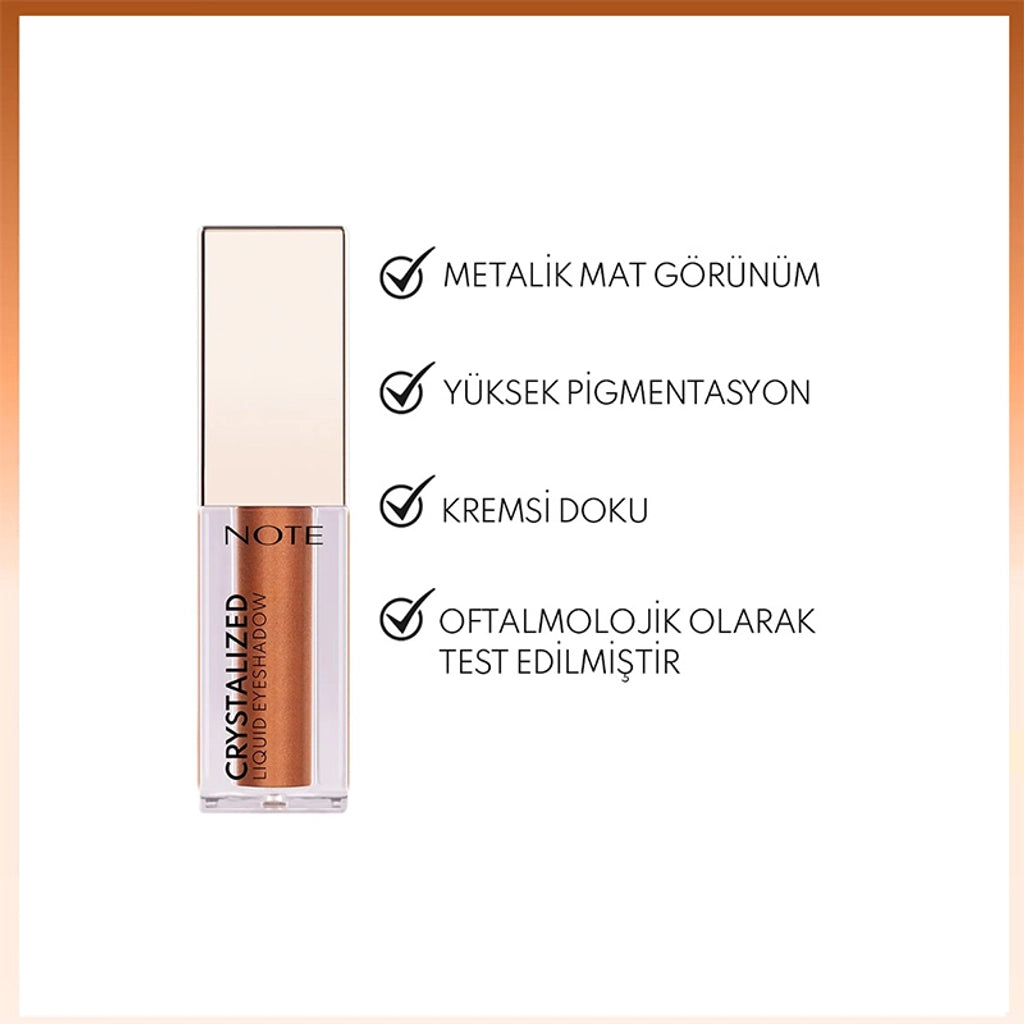 Note Crystalized Liquid Eyeshadow Eyeshadow 03 Eclipse