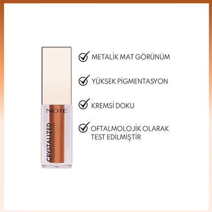 Note Crystalized Liquid Eyeshadow Eyeshadow 03 Eclipse