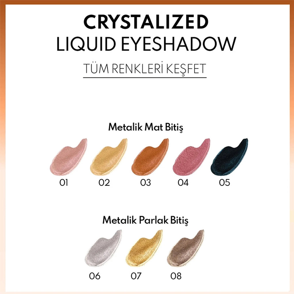 Note Crystalized Liquid Eyeshadow Eyeshadow 03 Eclipse