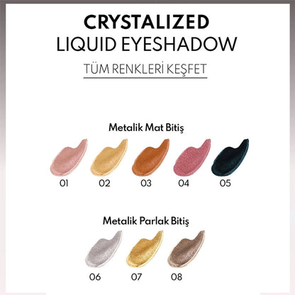 Note Crystalized Liquid Eyeshadow Eye Shadow 06 Moonstone