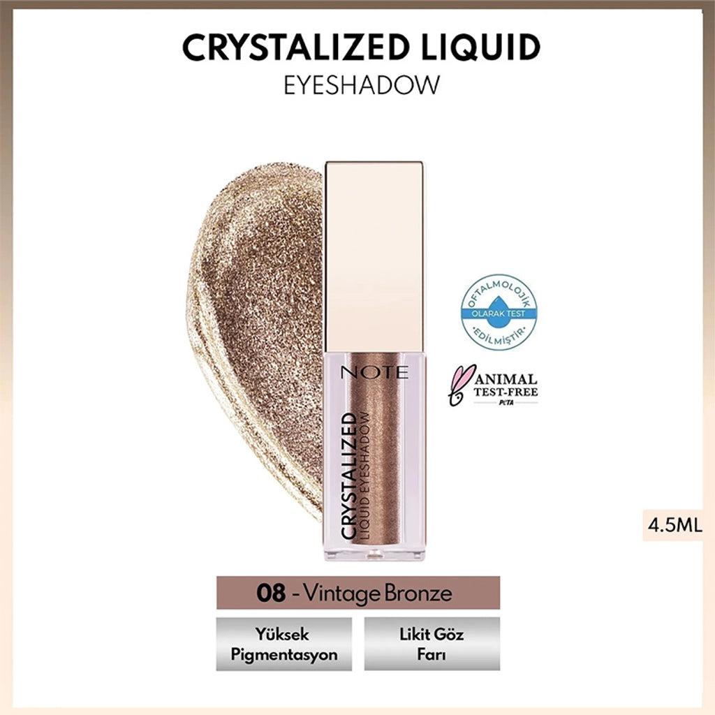 Note Crystalized Liquid Eyeshadow Eyeshadow 03 Eclipse
