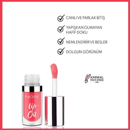 Note Lip Oil 10 Baby Pink