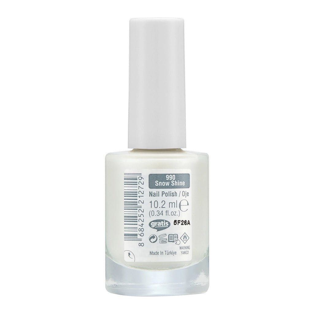 Beaulis Paint It Nail Polish 990 Snow Shine