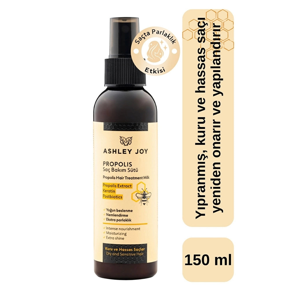 Ashley Joy Propolis Hair Care Milk for Dry and Sensitive Hair 150 ml